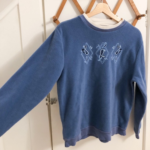 Vintage Embroidered Fleece - Picture 2 of 6